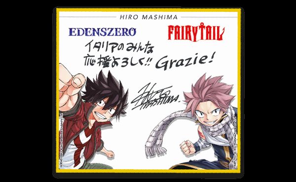 Hiro Mashima shikishi Hiro Mashima shikishi