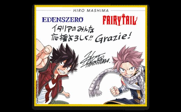 Hiro Mashima shikishi