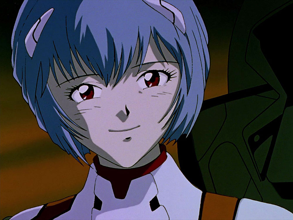 IIl sorriso di Rei a Shinji IIl sorriso di Rei a Shinji