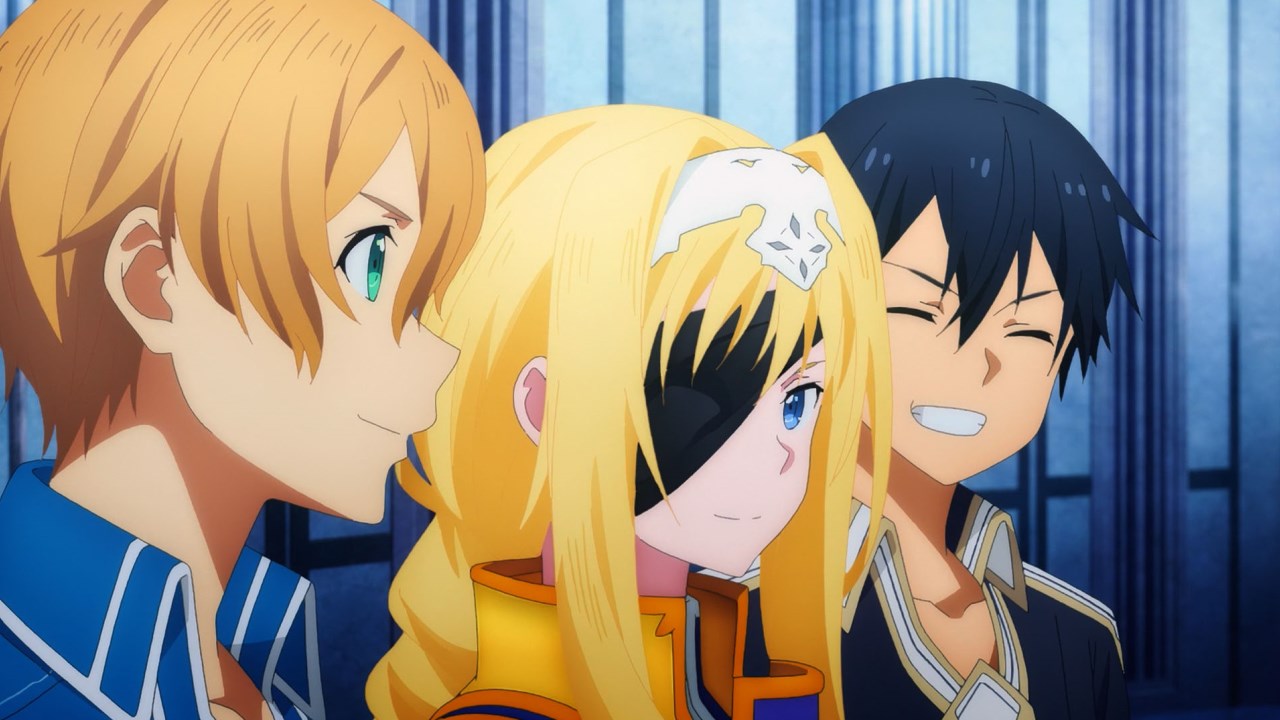 Sword Art Online Alicization Kirito Alice Eugeo