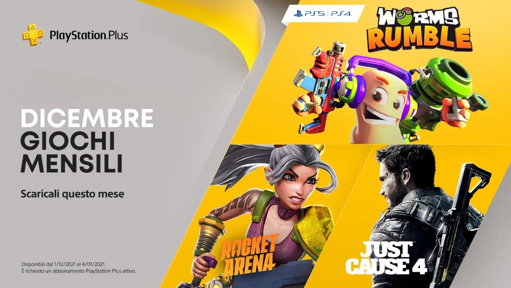 Svelati i giochi in regalo a dicembre per gli abbonati a PlayStation Plus Svelati i giochi in regalo a dicembre per gli abbonati a PlayStation Plus