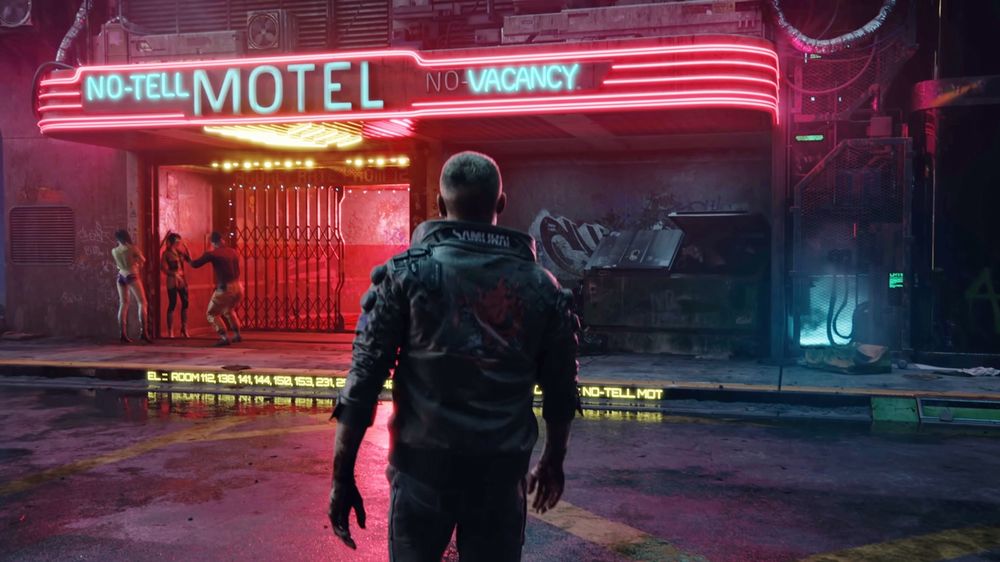 Cyberpunk 2077 No-tell motel Cyberpunk 2077 No-tell motel