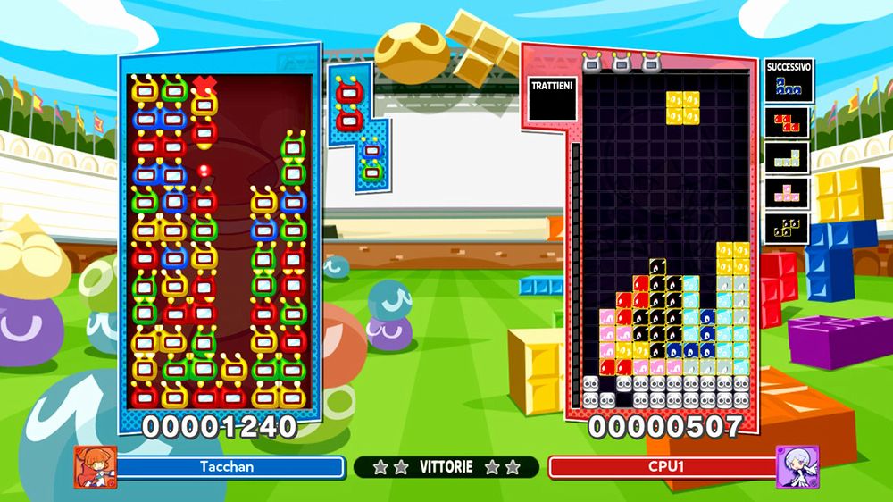 Puyo Puyo Tetris sfida mista Puyo Puyo Tetris sfida mista
