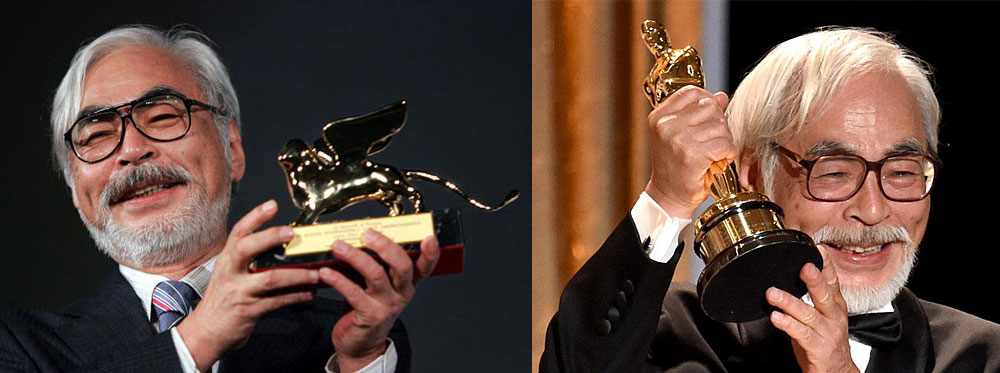 I premi di Hayao Miyazaki