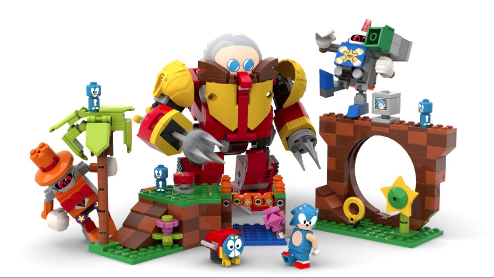 LEGO ha annunciato il set Sonic Mania Green Hill Zone LEGO ha annunciato il set Sonic Mania Green Hill Zone