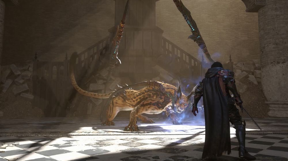 FF16 action FF16 action
