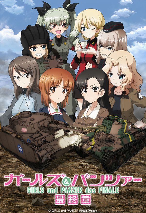 Girls und Panzer das Finale, visual per il terzo film Girls und Panzer das Finale, visual per il terzo film