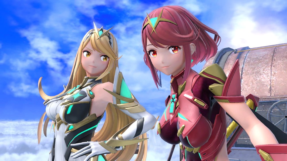 Pyra e Mythra arrivano oggi in Super Smash Bros. Ultimate Pyra e Mythra arrivano oggi in Super Smash Bros. Ultimate
