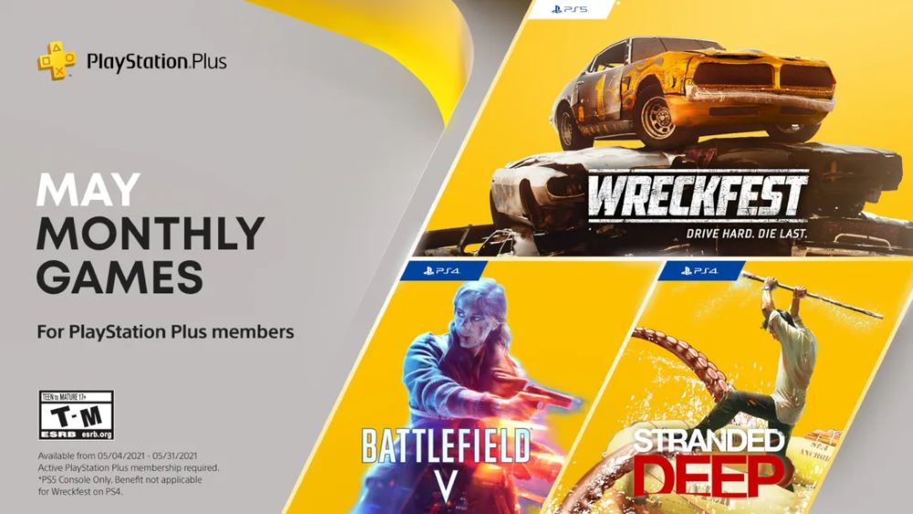 Svelati i giochi gratuiti di PlayStation Plus di maggio 2021 Svelati i giochi gratuiti di PlayStation Plus di maggio 2021