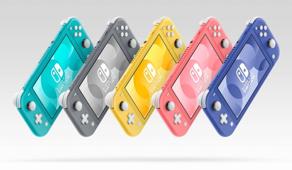 Le varie colorazioni di Nintendo Switch Lite Le varie colorazioni di Nintendo Switch Lite