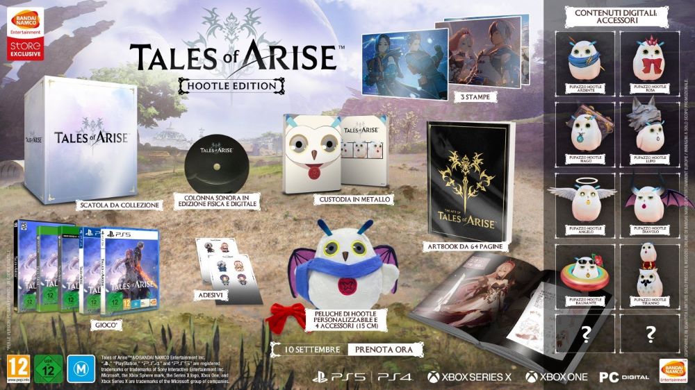 La Hootle Edition di Tales of Arise La Hootle Edition di Tales of Arise