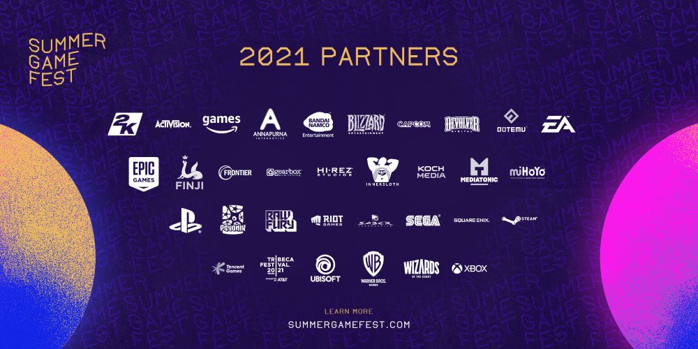 I partner del Summer Game Fest edizione 2021 I partner del Summer Game Fest edizione 2021