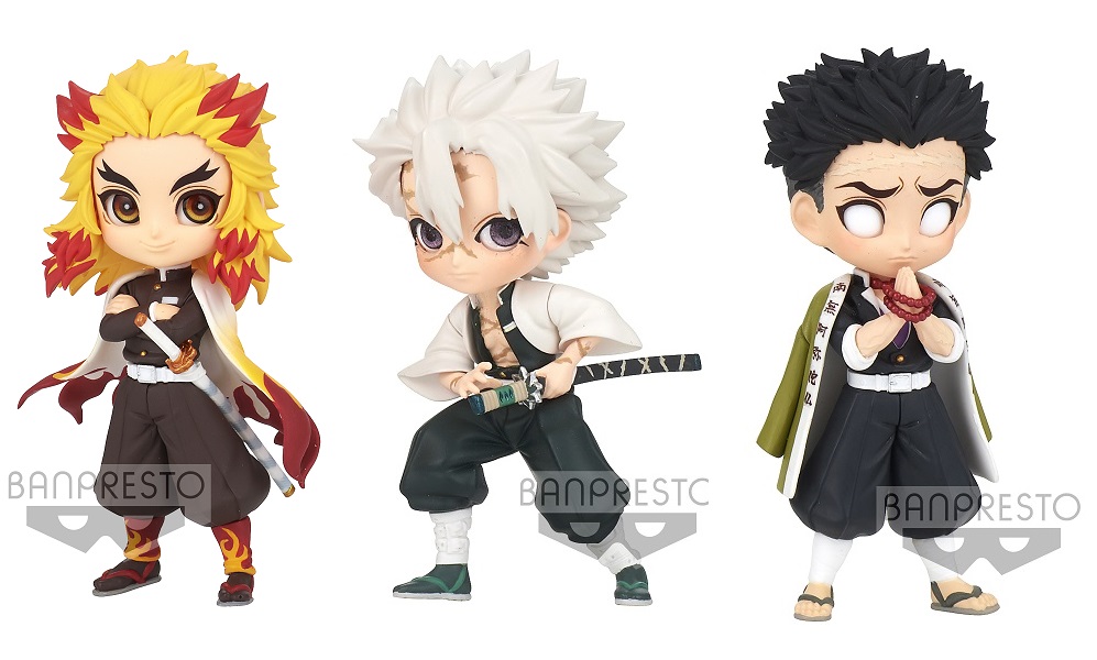 Demon Slayer - Q POSKET PETIT - Kyojuro Rengoku/ Sanemi Shinazugawa/ Gyomei Himejima