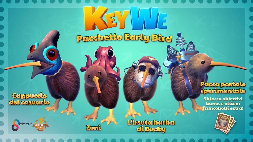 Bonus preorder di KeyWe Bonus preorder di KeyWe