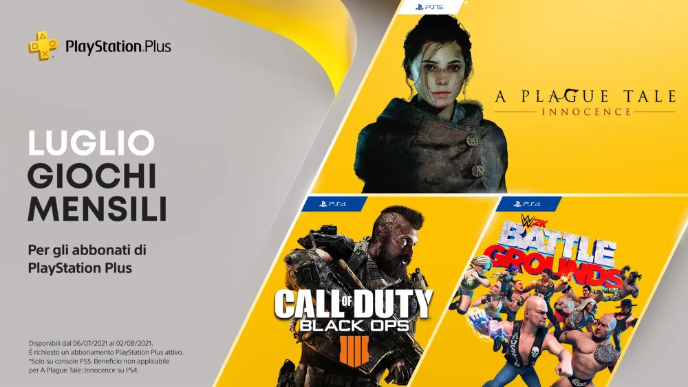 Svelati i giochi gratuiti di PlayStation Plus di luglio 2021 Svelati i giochi gratuiti di PlayStation Plus di luglio 2021