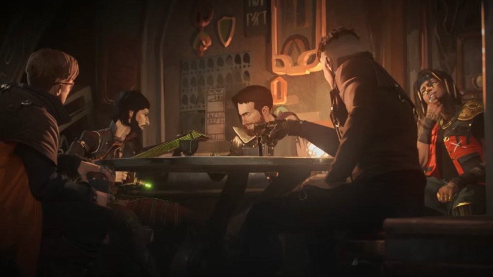 Imagine Dragons durante il loro cameo Imagine Dragons durante il loro cameo
