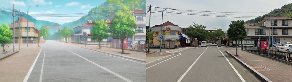 Zona del santuario Yutoku Inari