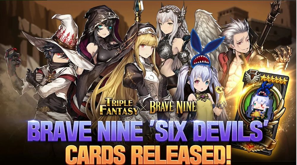 Brave Nine incontra Triple Fantasy Brave Nine incontra Triple Fantasy