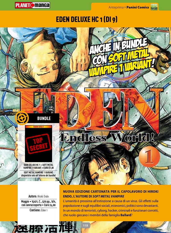 Eden - It's an Endless World! (Eden Delux HC)