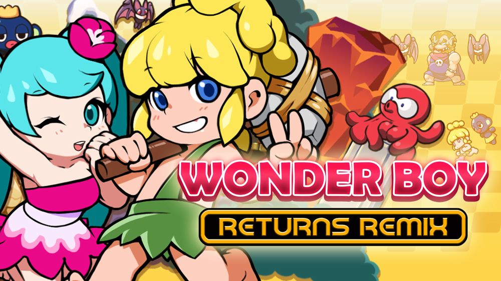 Edizione limitata per Wonder Boy Returns Remix hero.Edizione limitata per Wonder Boy Returns Remix