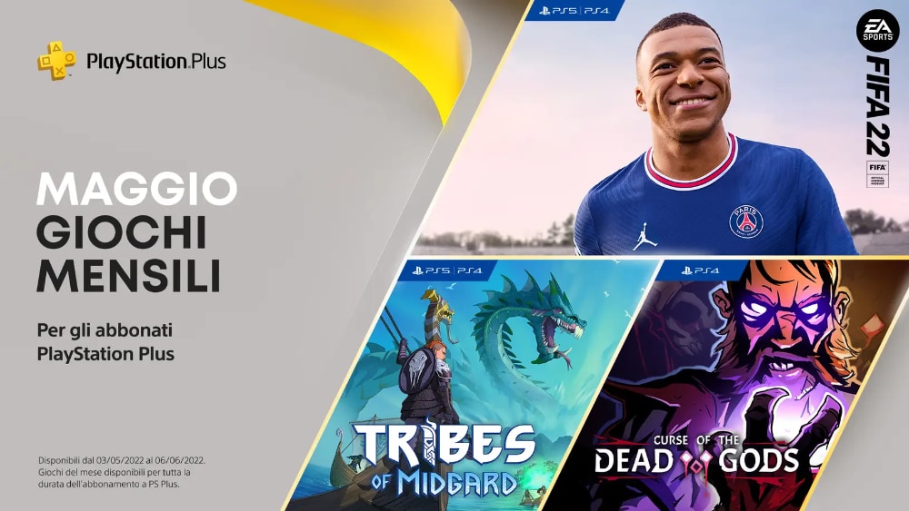 Annunciati i giochi gratuiti di PlayStation Plus di maggio 2022 Annunciati i giochi gratuiti di PlayStation Plus di maggio 2022