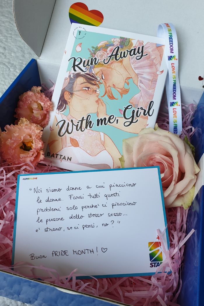 Il box influencer di Run Away With Me, Girl