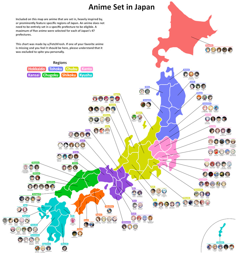 Un sondaggio per rilanciare il turismo anime in Giappone nel 2023