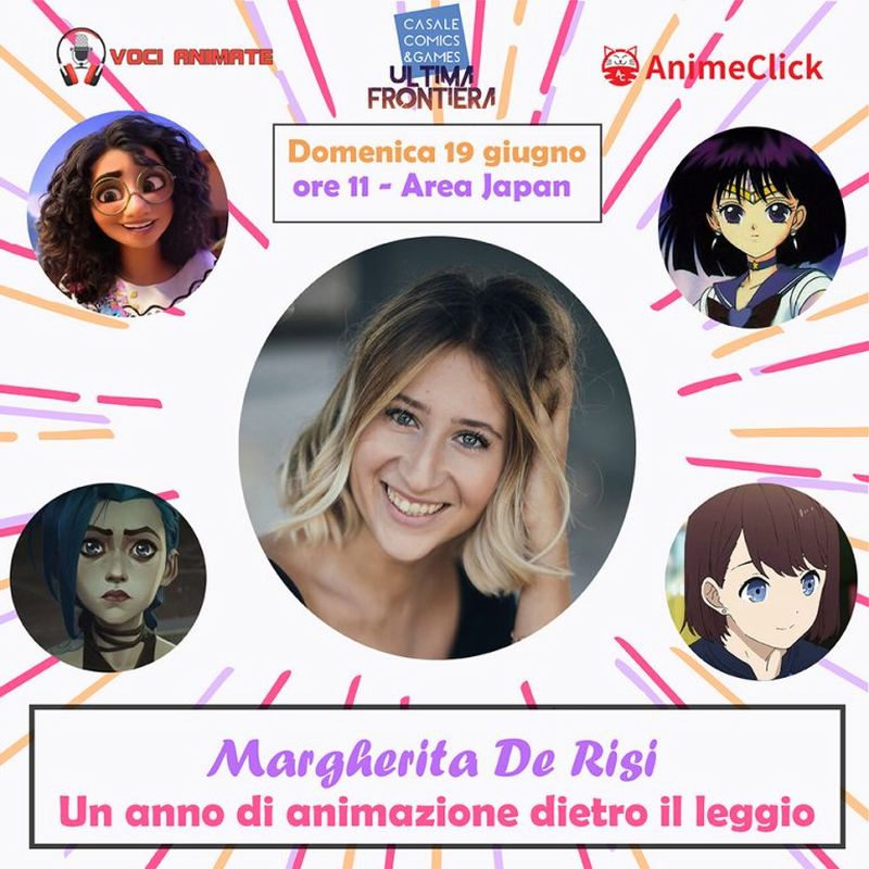 Margherita De Risi a Casale Comics&Games Margherita De Risi a Casale Comics&Games
