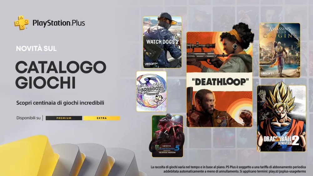 Ecco i nuovi titoli del catalogo di PlayStation Plus Extra e Premium che saranno aggiunti a settembre 2022 Ecco i nuovi titoli del catalogo di PlayStation Plus Extra e Premium che saranno aggiunti a settembre 2022