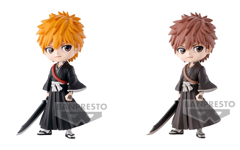 BLEACH Q posket - ICHIGO KUROSAKI - Thousand-Year Blood War ver.(ver. A e B) 14 cm