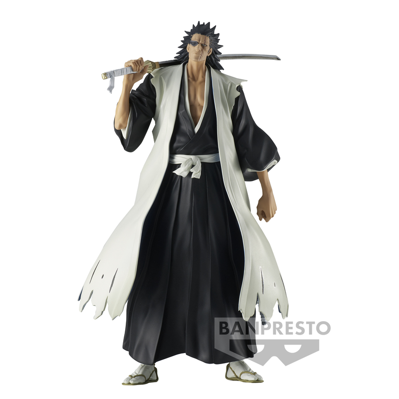 BLEACH SOLID AND SOULS - KENPACHI ZARAKI - 18 cm