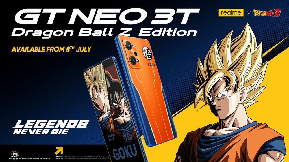 Dragon Ball Smartphone Realme Dragon Ball Smartphone Realme