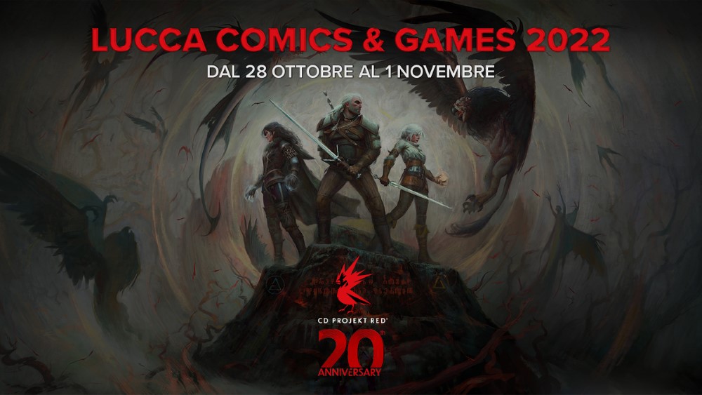 CD PROJEKT RED sarà presente a Lucca Comics & Games 2022 con tanti contenuti CD PROJEKT RED sarà presente a Lucca Comics & Games 2022 con tanti contenuti
