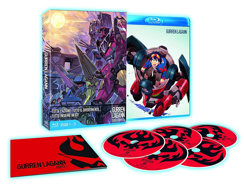 Dynit: Gurren Lagann - Sfondamento Dei Cieli - The Complete Series (Eps 01-27) (5 Blu-Ray)