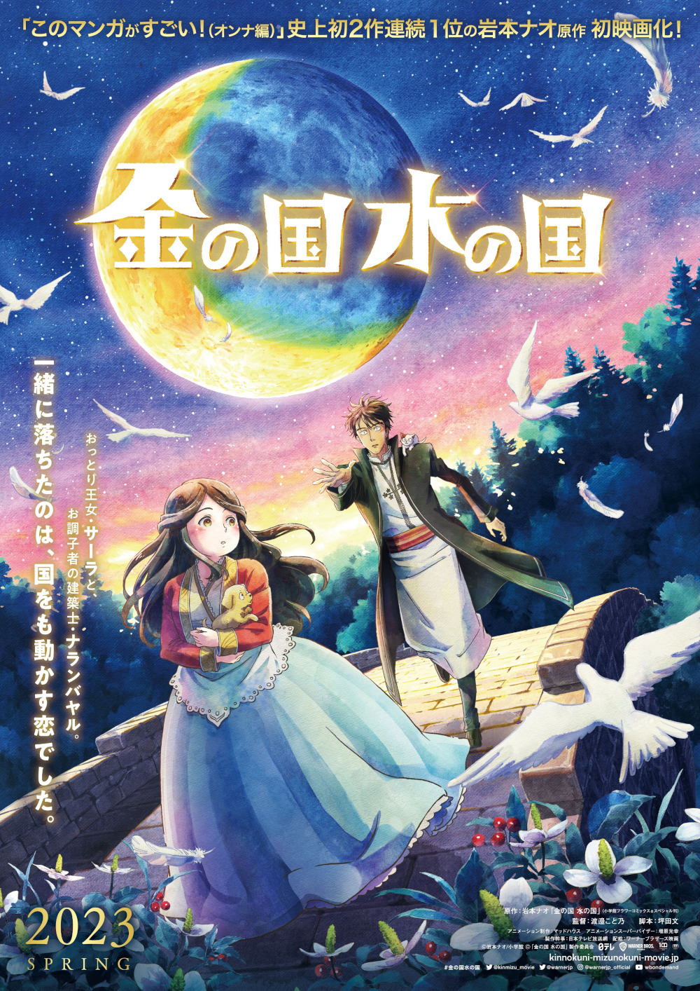 Kin no Kuni Mizu no Kuni visual anime Kin no Kuni Mizu no Kuni visual anime