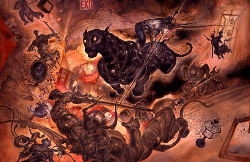 Deva Zan - Yoshitaka Amano Deva Zan - Yoshitaka Amano