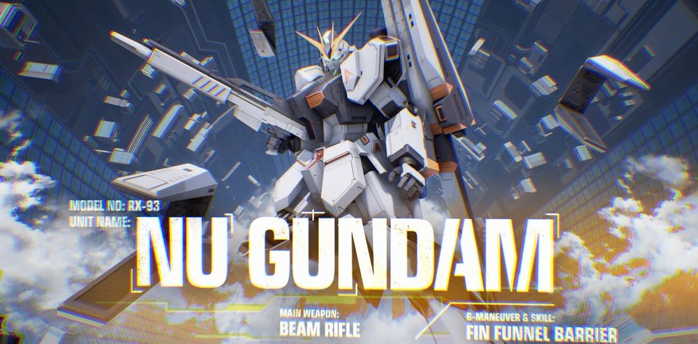 Nu Gundam su Gundam Evolution Nu Gundam su Gundam Evolution
