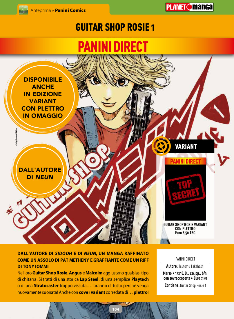Anteprima 377: annunci, variant e gadget per Planet Manga Anteprima 377: annunci, variant e gadget per Planet Manga