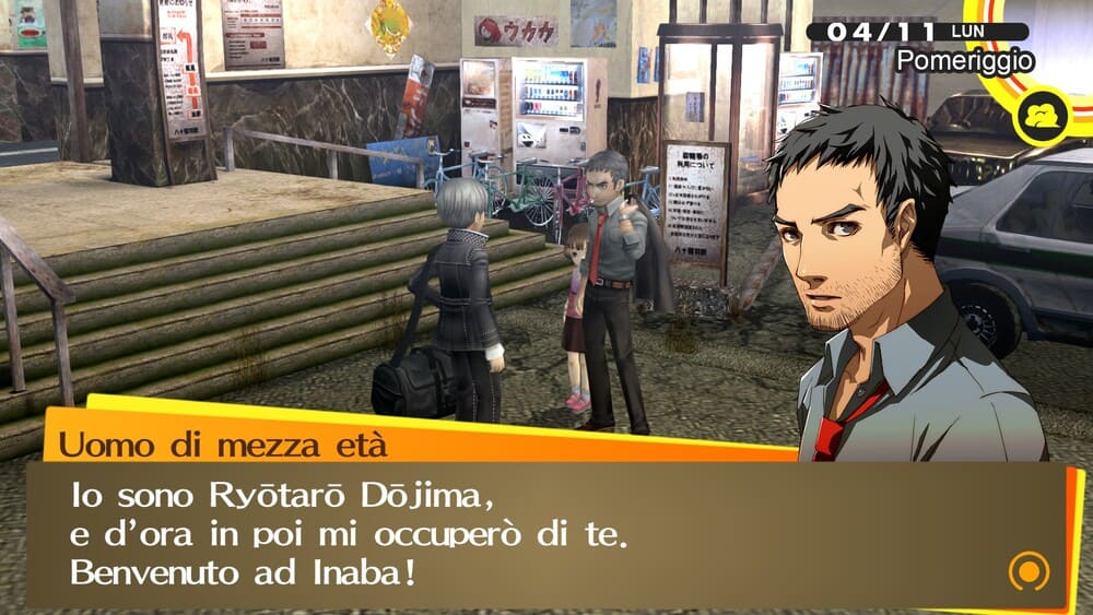 Il burbero Ryotaro sarà il vostro punto di riferimento nella sperduta Inaba Il burbero Ryotaro sarà il vostro punto di riferimento nella sperduta Inaba