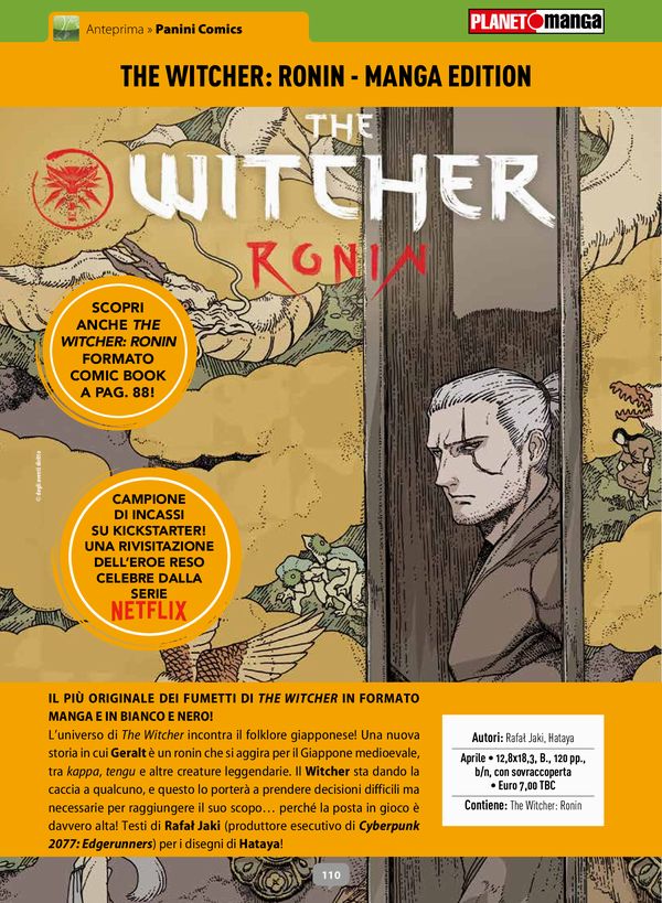 The Witcher: Ronin - Manga Edition The Witcher: Ronin - Manga Edition