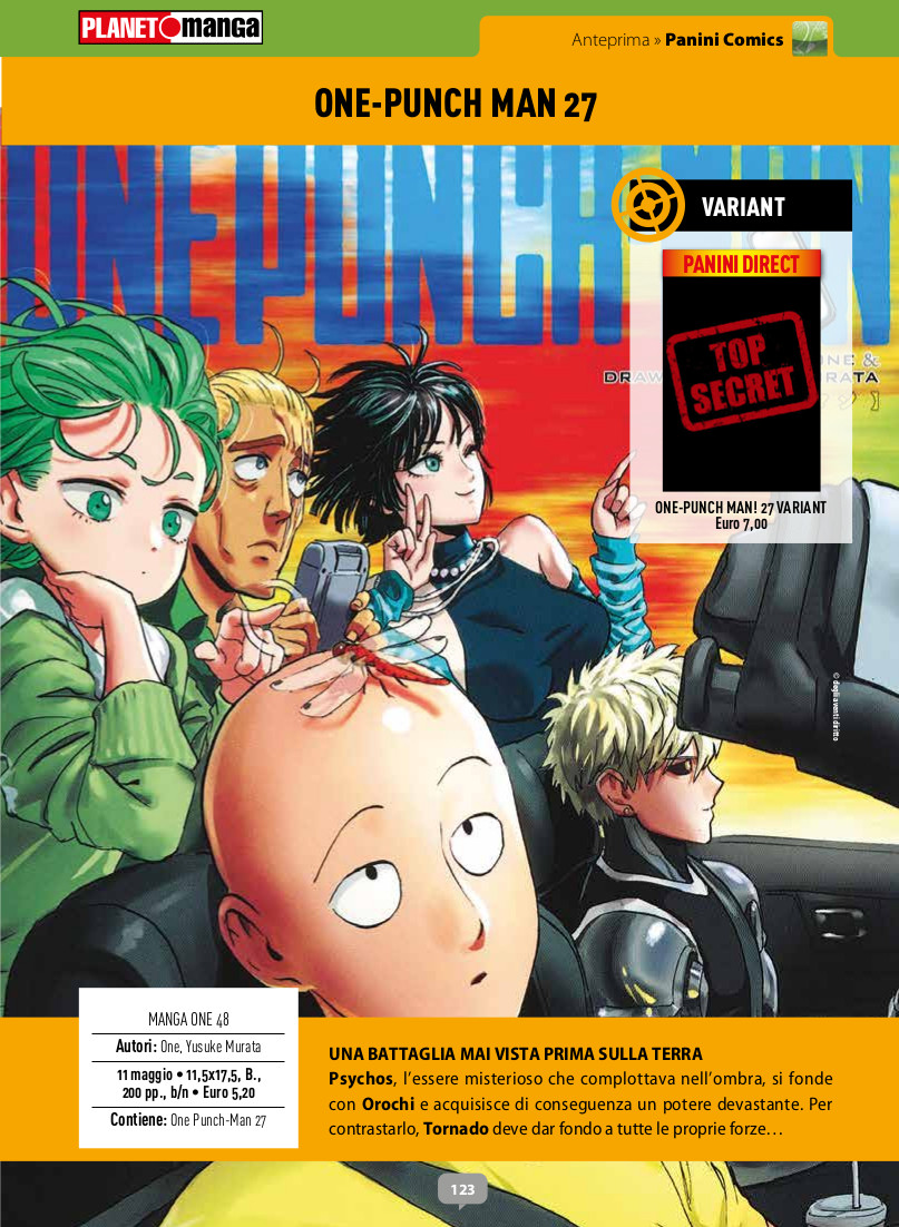 Anteprima 379: annunci, variant e gadget per Planet Manga Anteprima 379: annunci, variant e gadget per Planet Manga