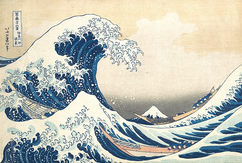 Grande onda di Hokusai