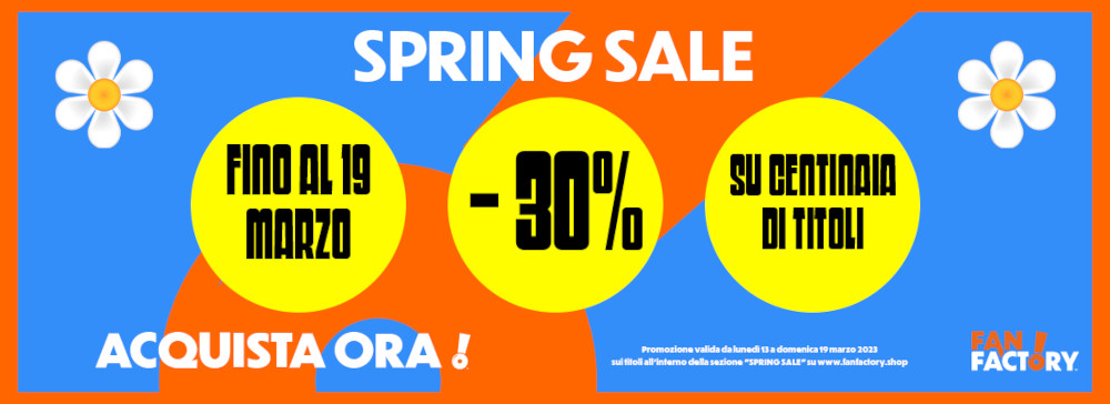 Anime Factory: ecco gli Spring Sale fino al 30% Anime Factory: ecco gli Spring Sale fino al 30%