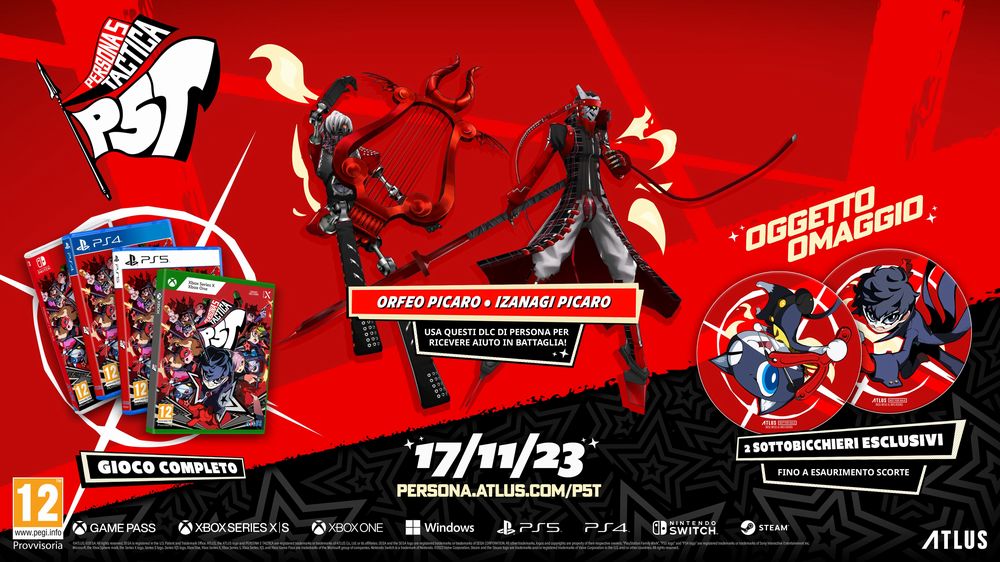 Persona 5 Tactica preorder Persona 5 Tactica preorder