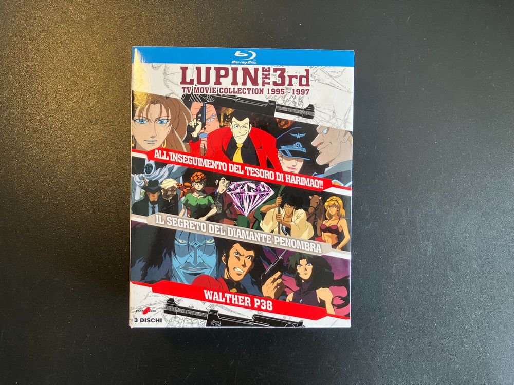 Lupin III - TV Movie Collection 1995-1997 - Unboxing del BD Yamato Video e Eagle Pictures Lupin III - TV Movie Collection 1995-1997 - Unboxing del BD Yamato Video e Eagle Pictures