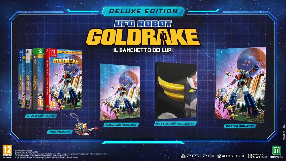 UFO ROBOT GOLDRAKE deluxe edition
