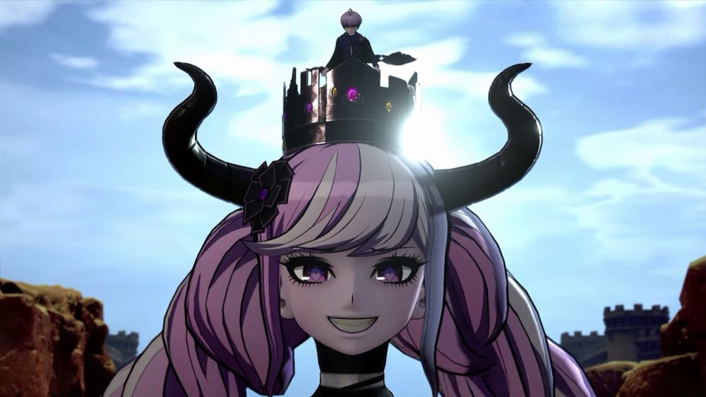 Shinigami può persino diventare gigantesca per aiutarti durante i minigiochi Shinigami può persino diventare gigantesca per aiutarti durante i minigiochi