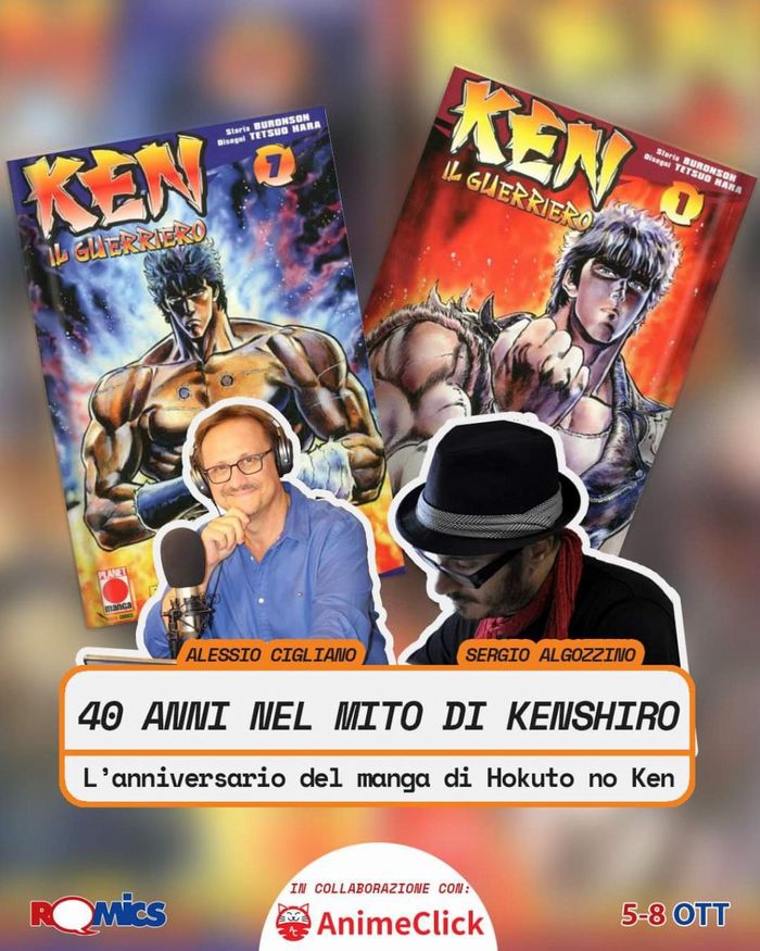 Celebrando 40 anni nel mito di Kenshiro!