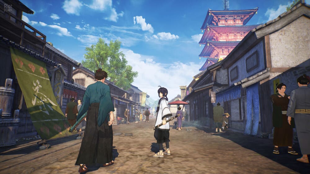 Quando non staremo combattendo passeremo la maggior parte delle nostre giornate a passeggiare per le vie di Edo Quando non staremo combattendo passeremo la maggior parte delle nostre giornate a passeggiare per le vie di Edo