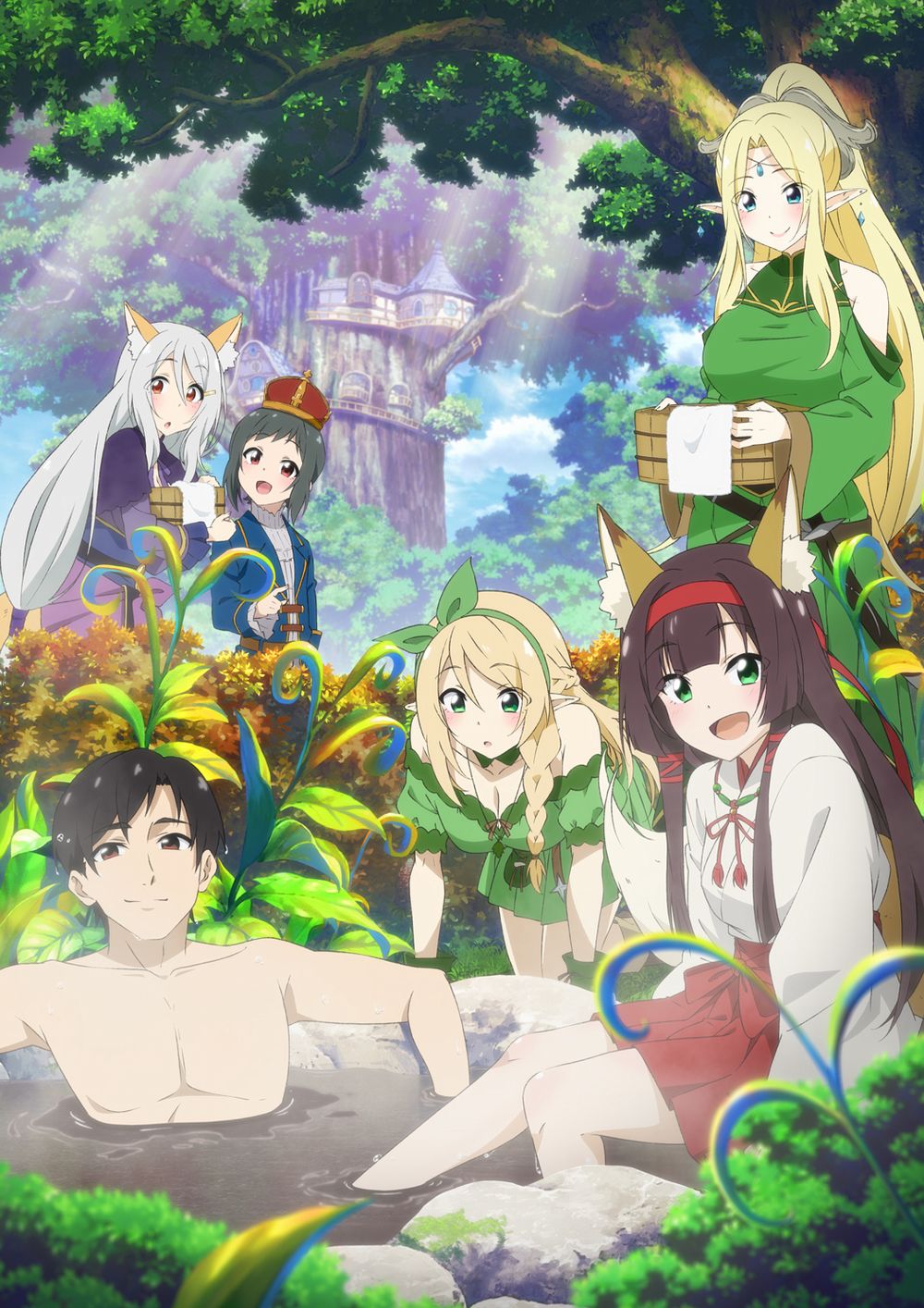 Meitō "Isekai no Yu" Kaitaku-ki~ AraFō Onsen Mania Tensei-saki wa, Nonburi Onsen Tengoku Deshita Meitō "Isekai no Yu" Kaitaku-ki~ AraFō Onsen Mania Tensei-saki wa, Nonburi Onsen Tengoku Deshita